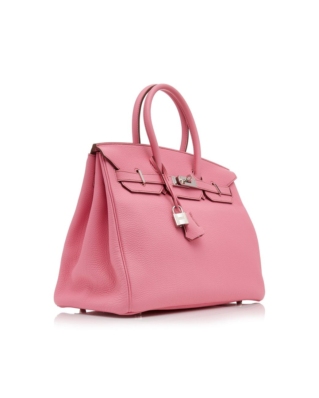 Hermes 35cm Bubblegum Pink Togo Leather Gold Plated Birkin Bag - Yoogi's  Closet