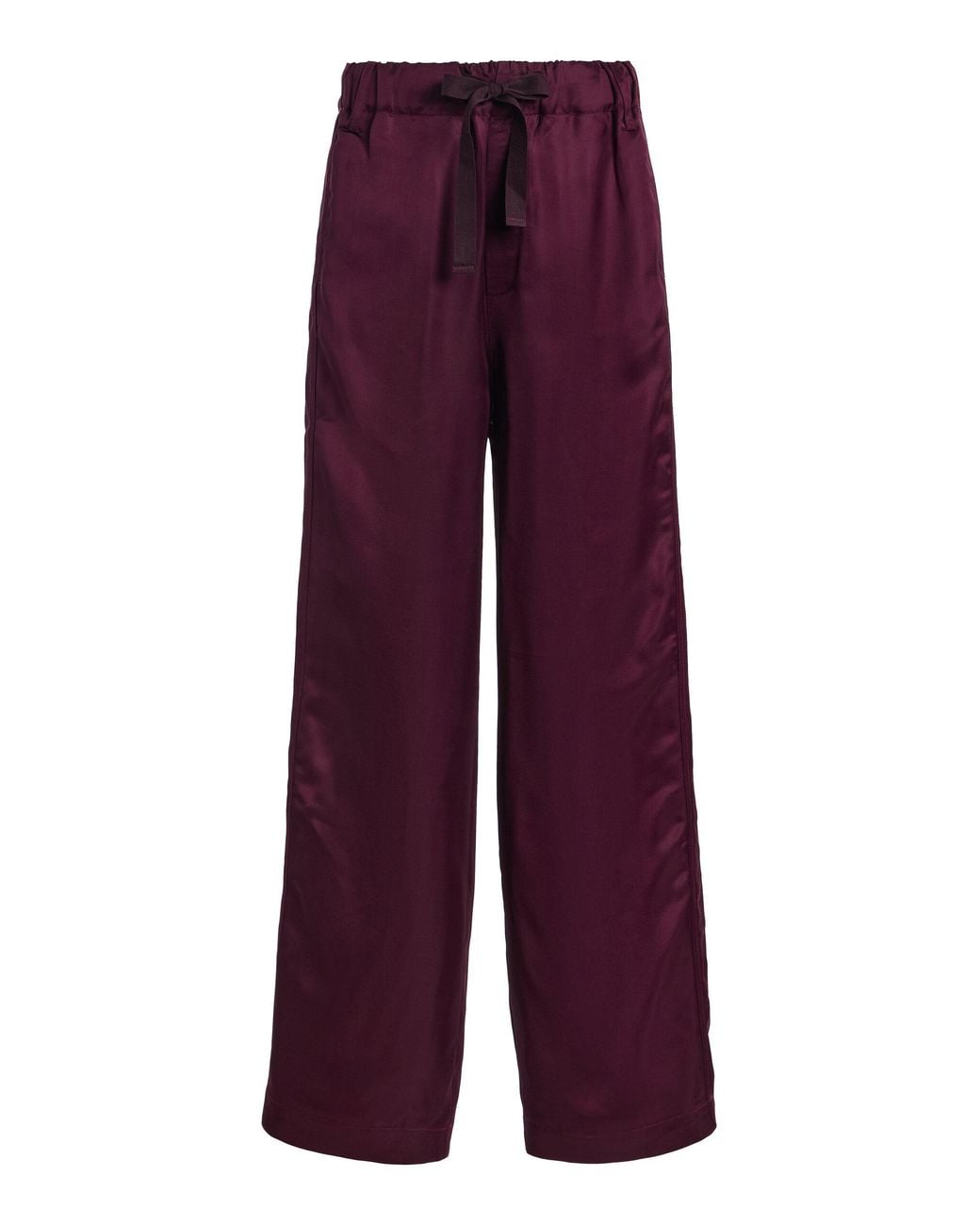 Sanderlak Purple Fluid Drawstring Pants