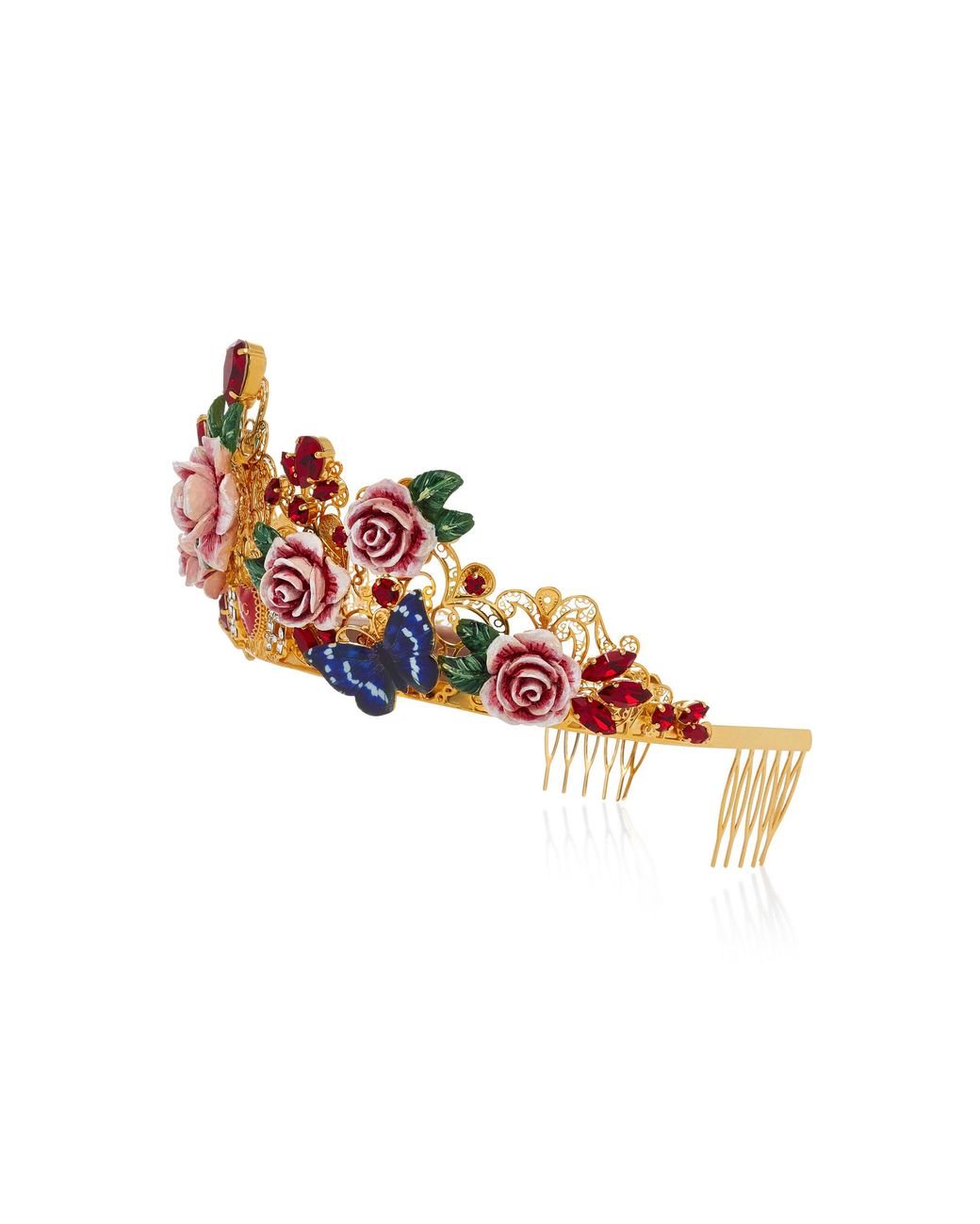 Dolce & Gabbana crystalティアラ Tiara with rhinestones in Gold for Women | Dolce&Gabbana®
