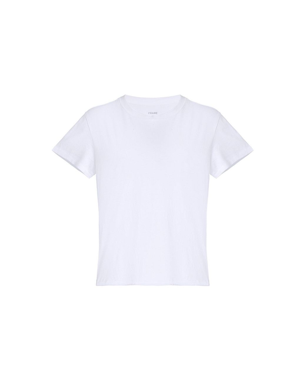 FRAME White The Baby Tee