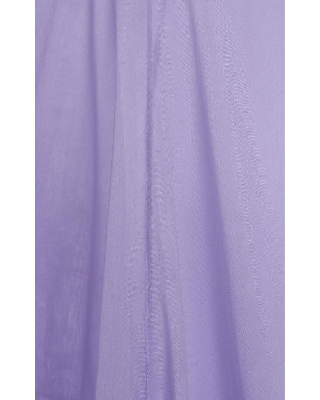 Valentino Garavani Gathered Silk Chiffon Gown in Purple