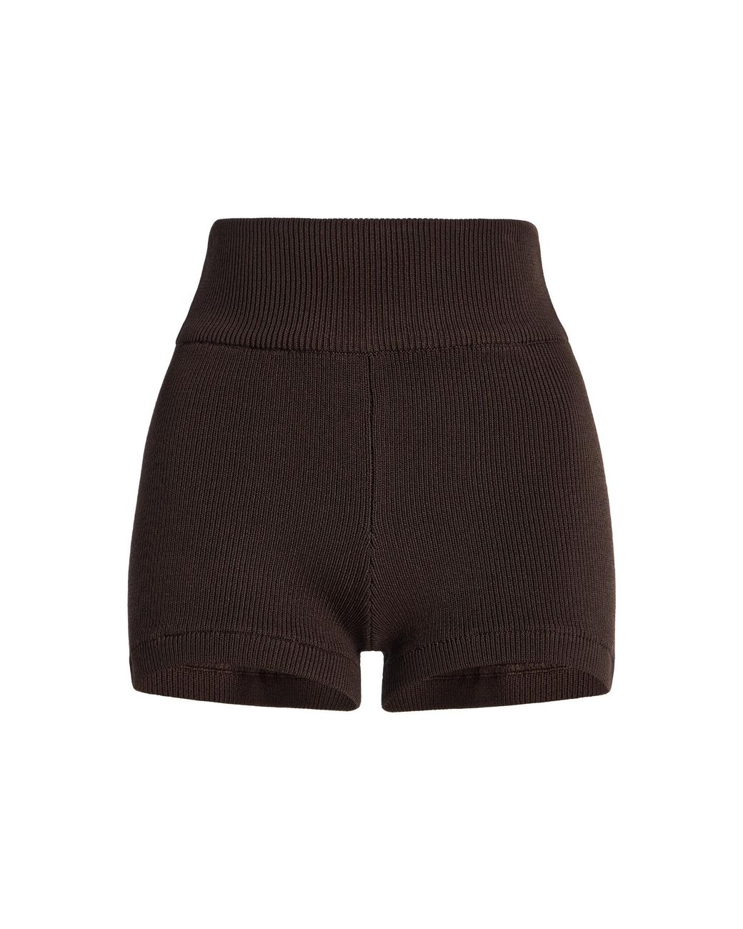 ELCE White Sol Knit Shorts