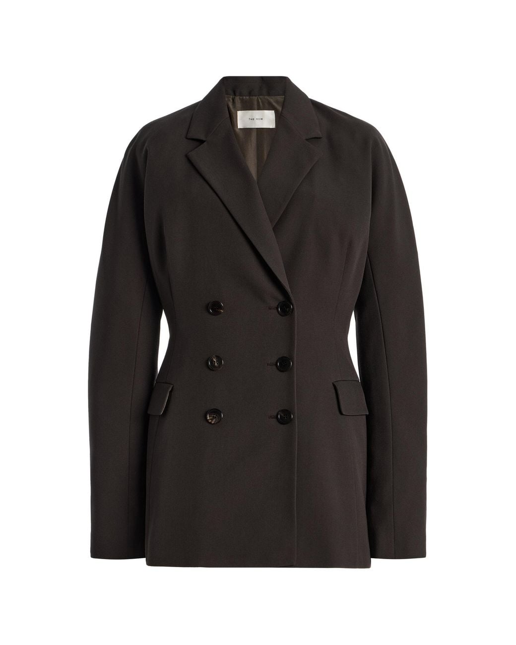 The Row Black Ciro Wool Blazer
