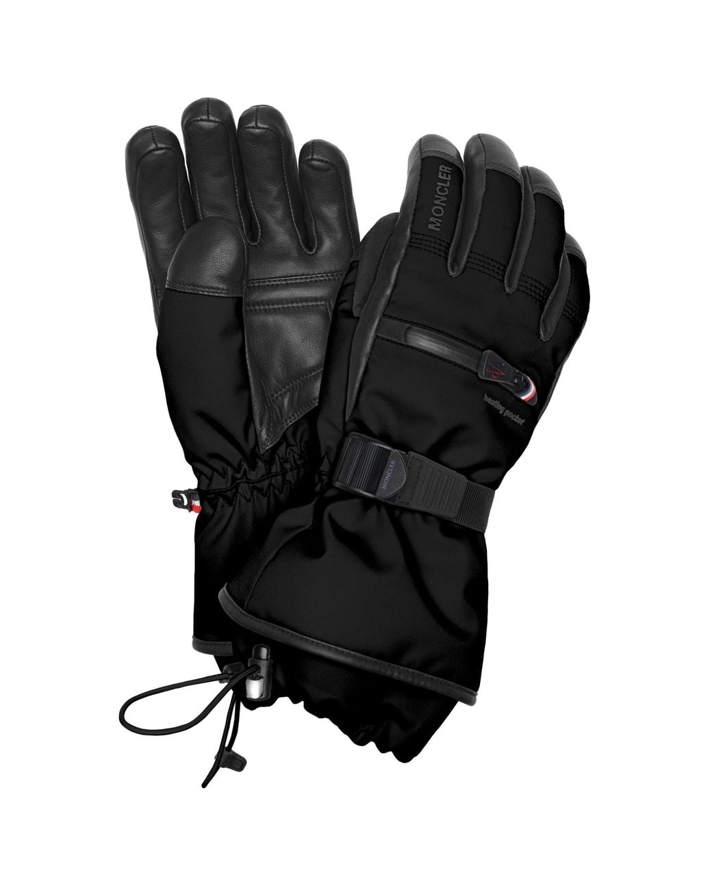 Moncler Black Ski Gloves