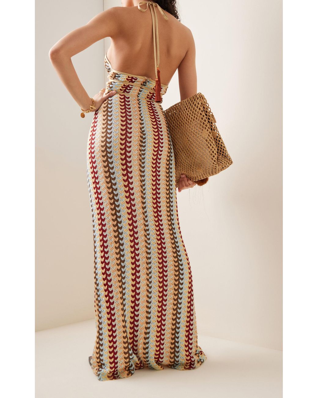 Alexis shops enna chevron maxi