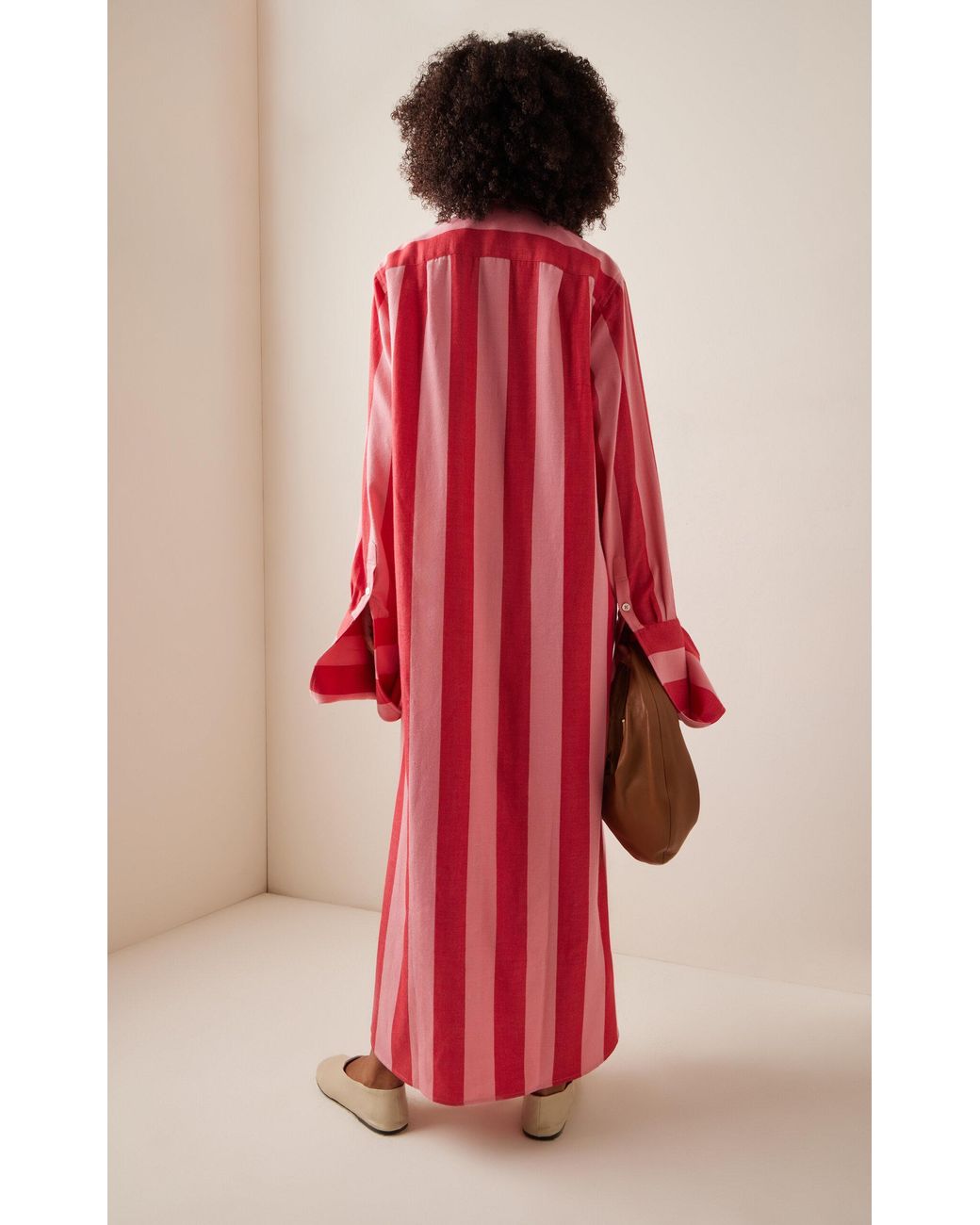 white christmas dresses Organic Maxi Dress / Coral Rose main image 1