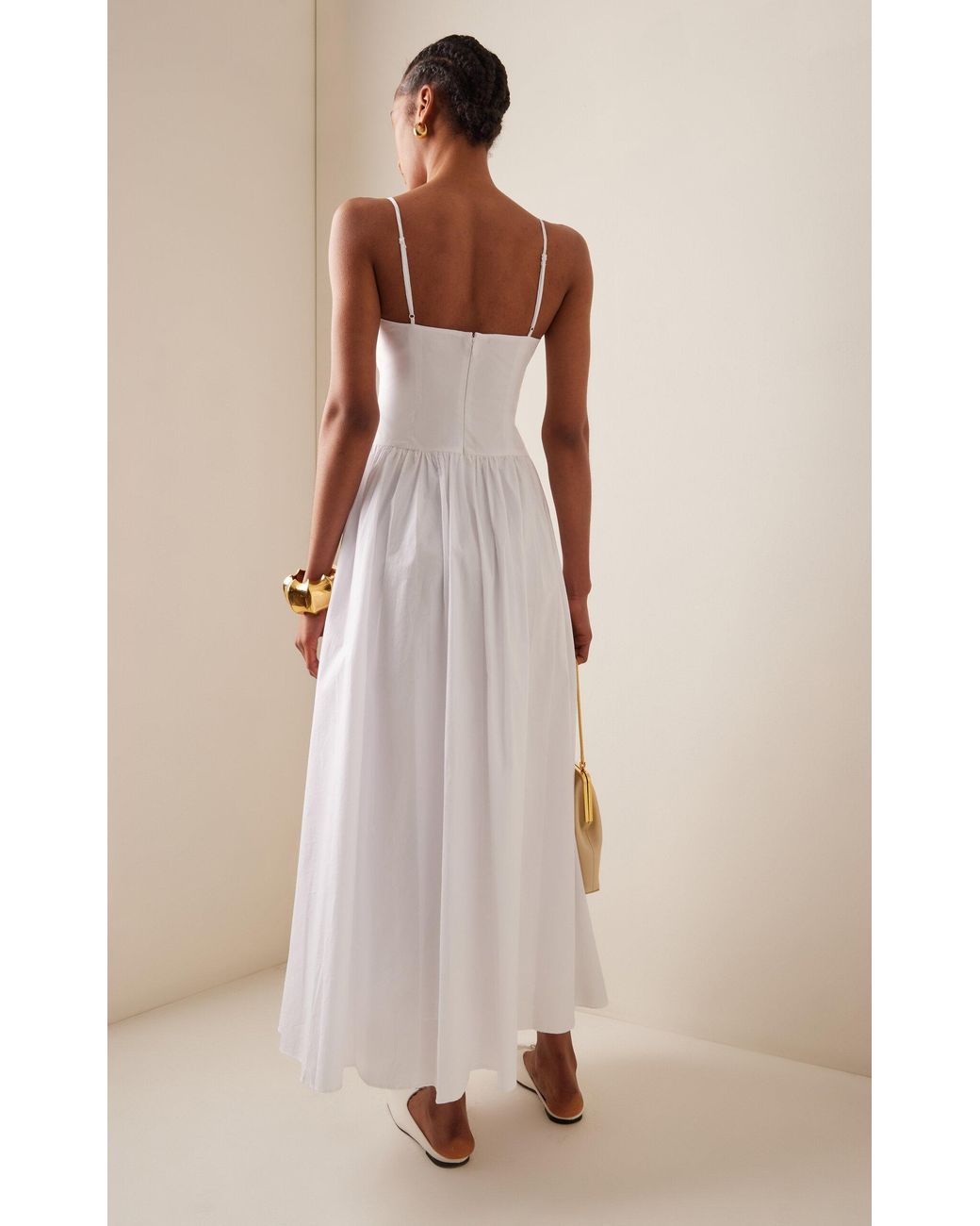 knee length dresses for ladies Staud Joan Maxi Dress main image 0