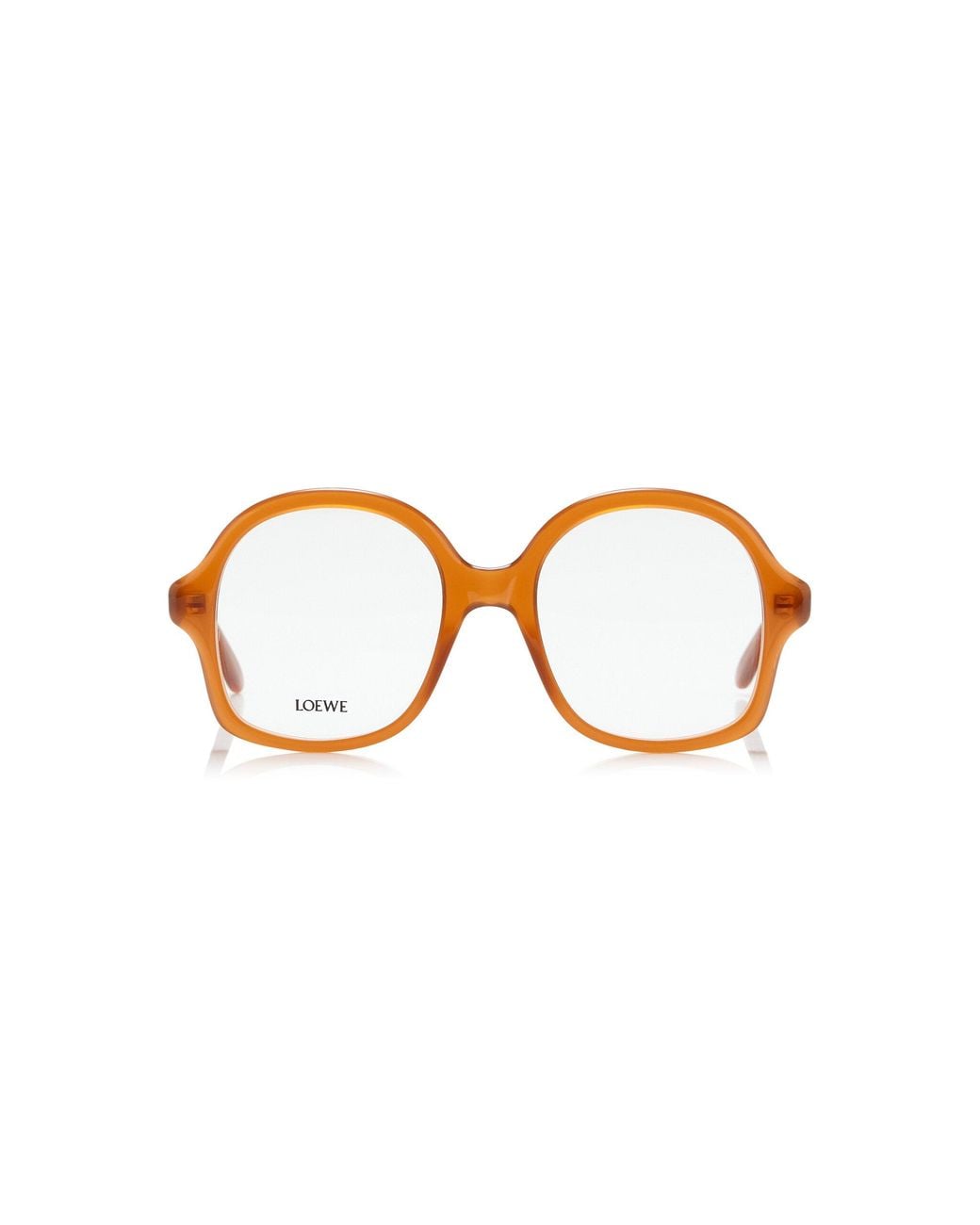Loewe Brown Round-Frame Acetate Glasses