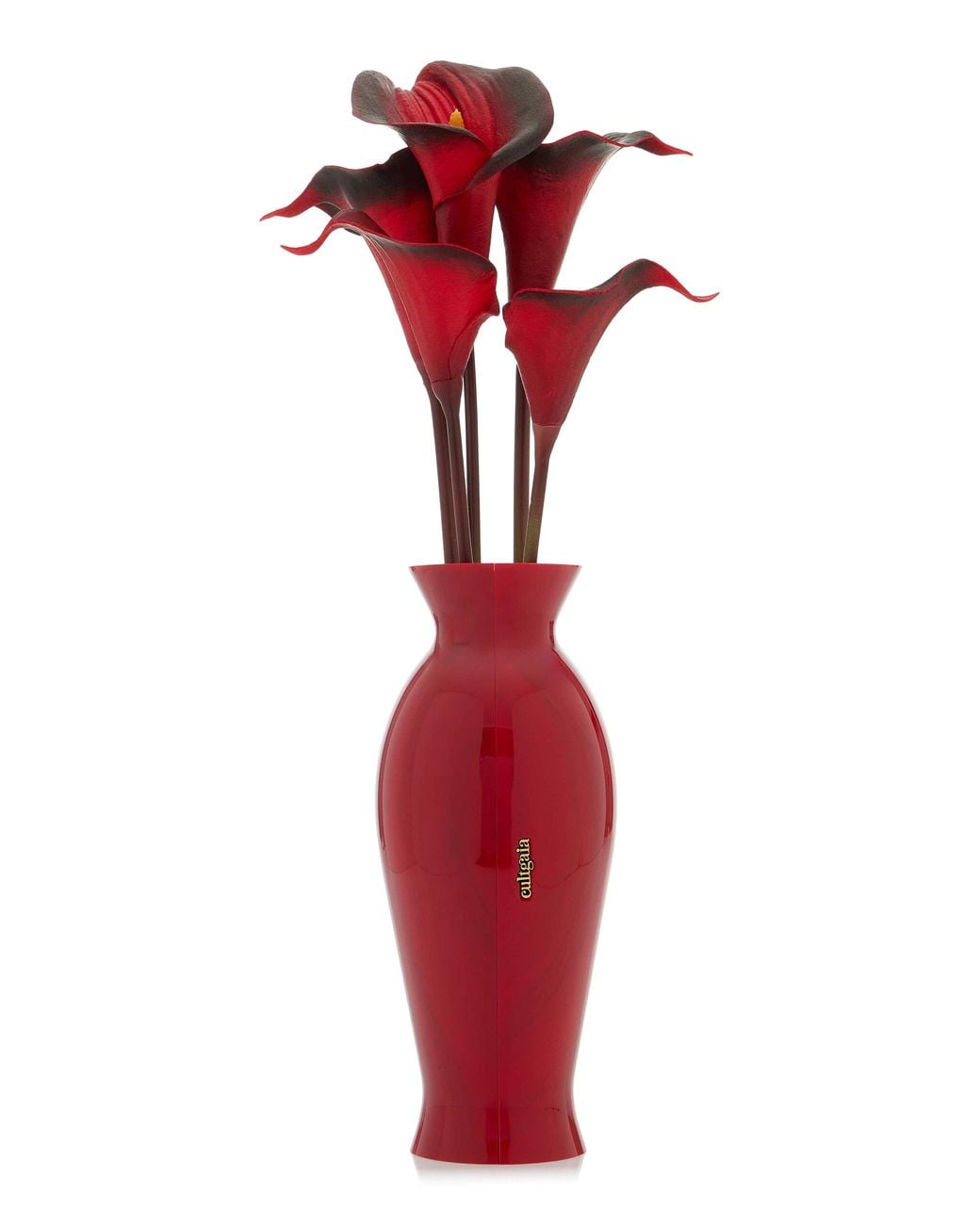 Cult Gaia Red Florence Clutch