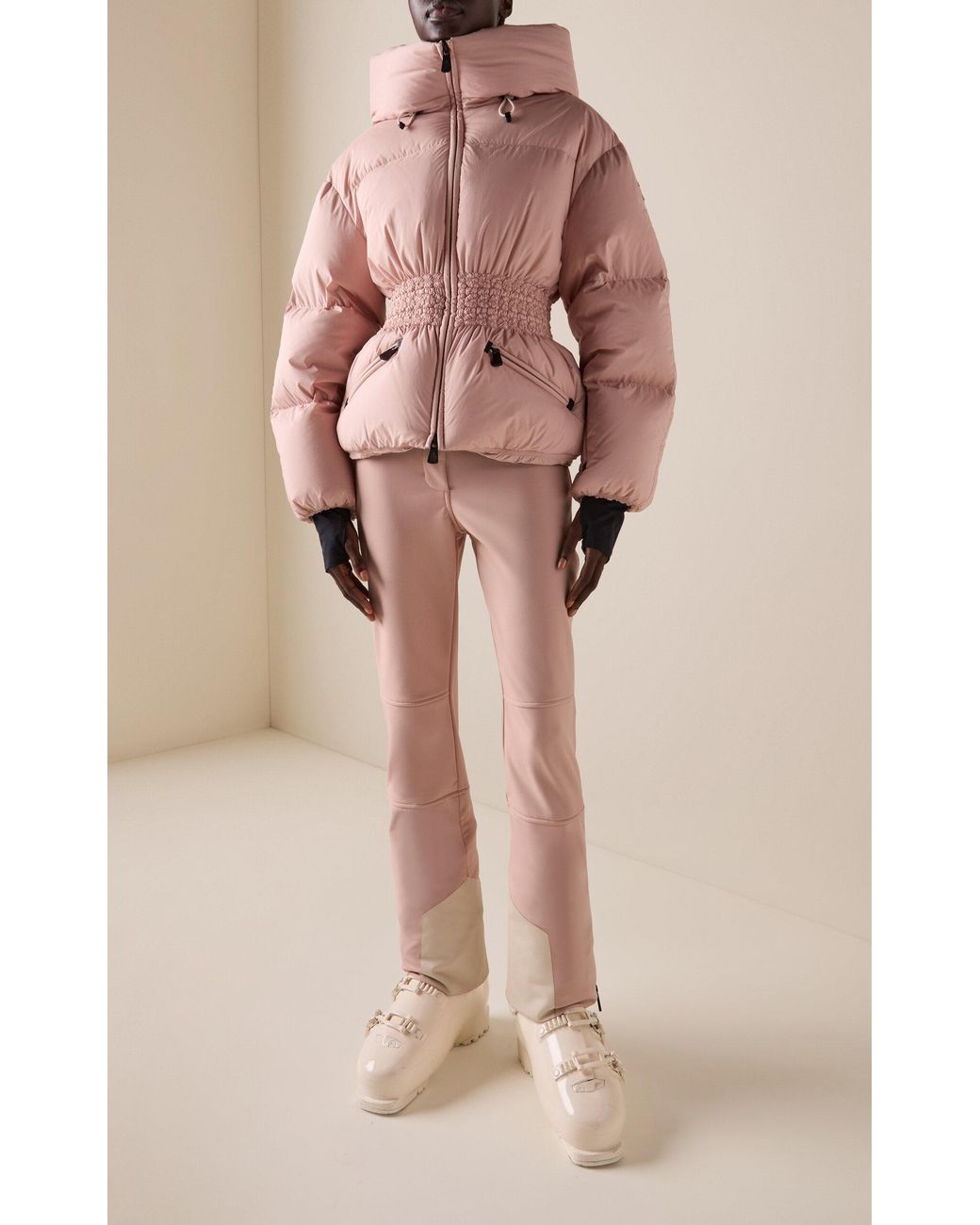 Moncler Pink Wollemi Down Ski Jacket