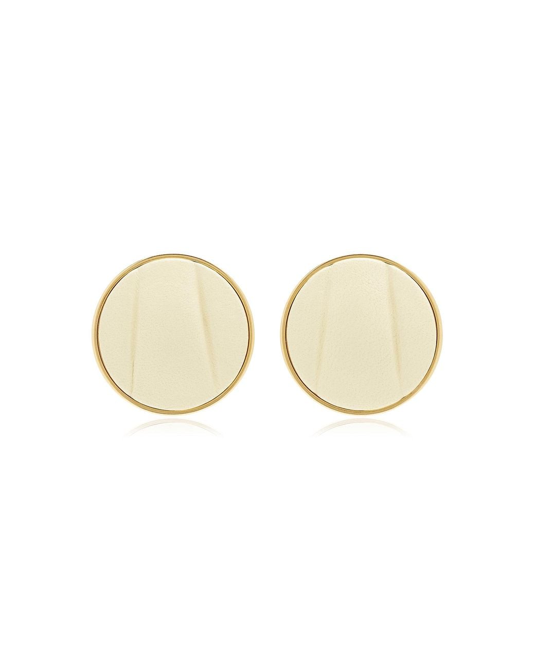Chloé Natural Pleats Earrings