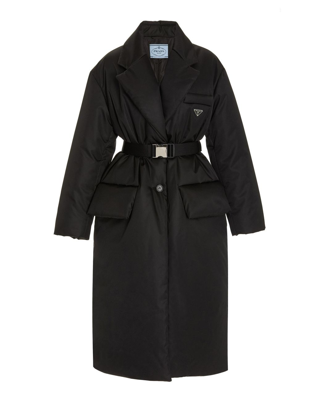 prada black coat