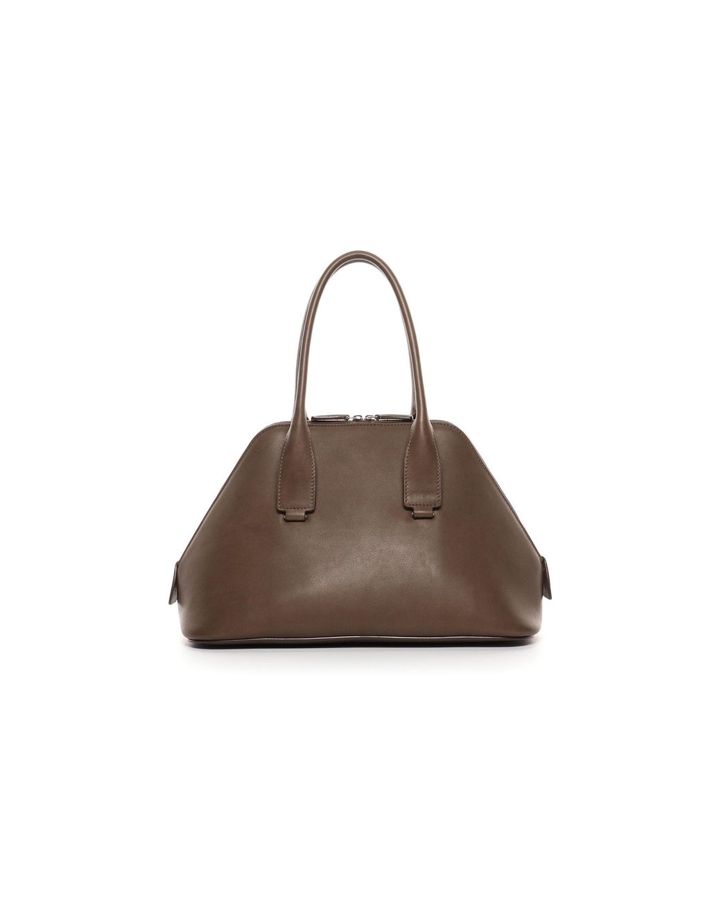 【完売必至】The Row Devon ミディアム レザーバッグ Mini Devon Bag Black in Leather – The Row