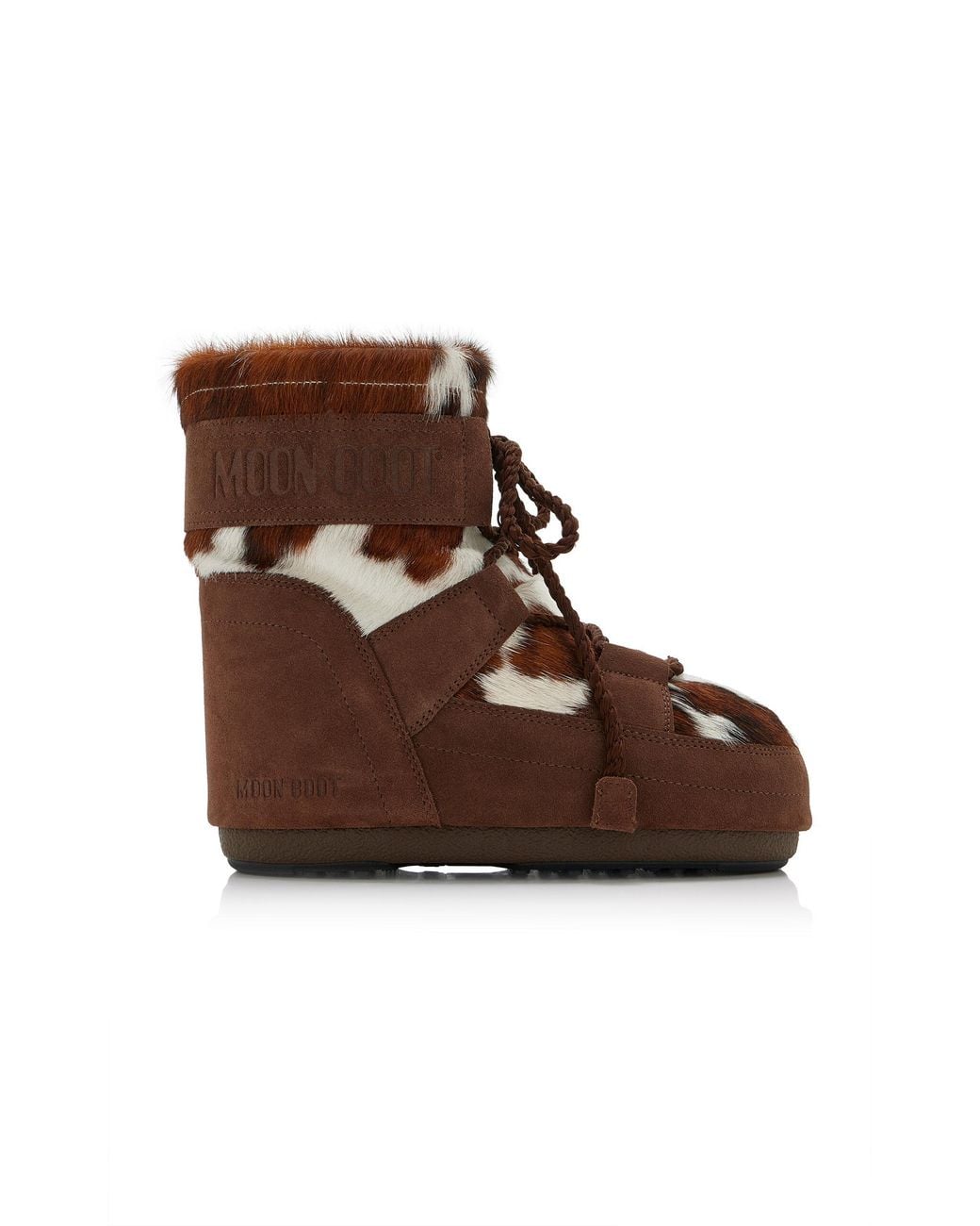 Moon Boot Brown Icon Low Archive 1985 Shearling Boots