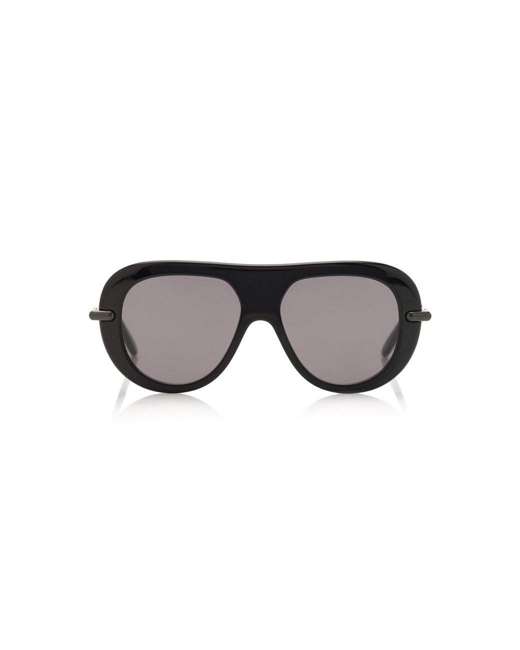 Loewe Black Aviator-Frame Acetate Sunglasses