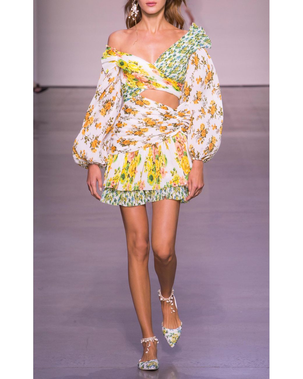 Zimmermann golden top surfer dress