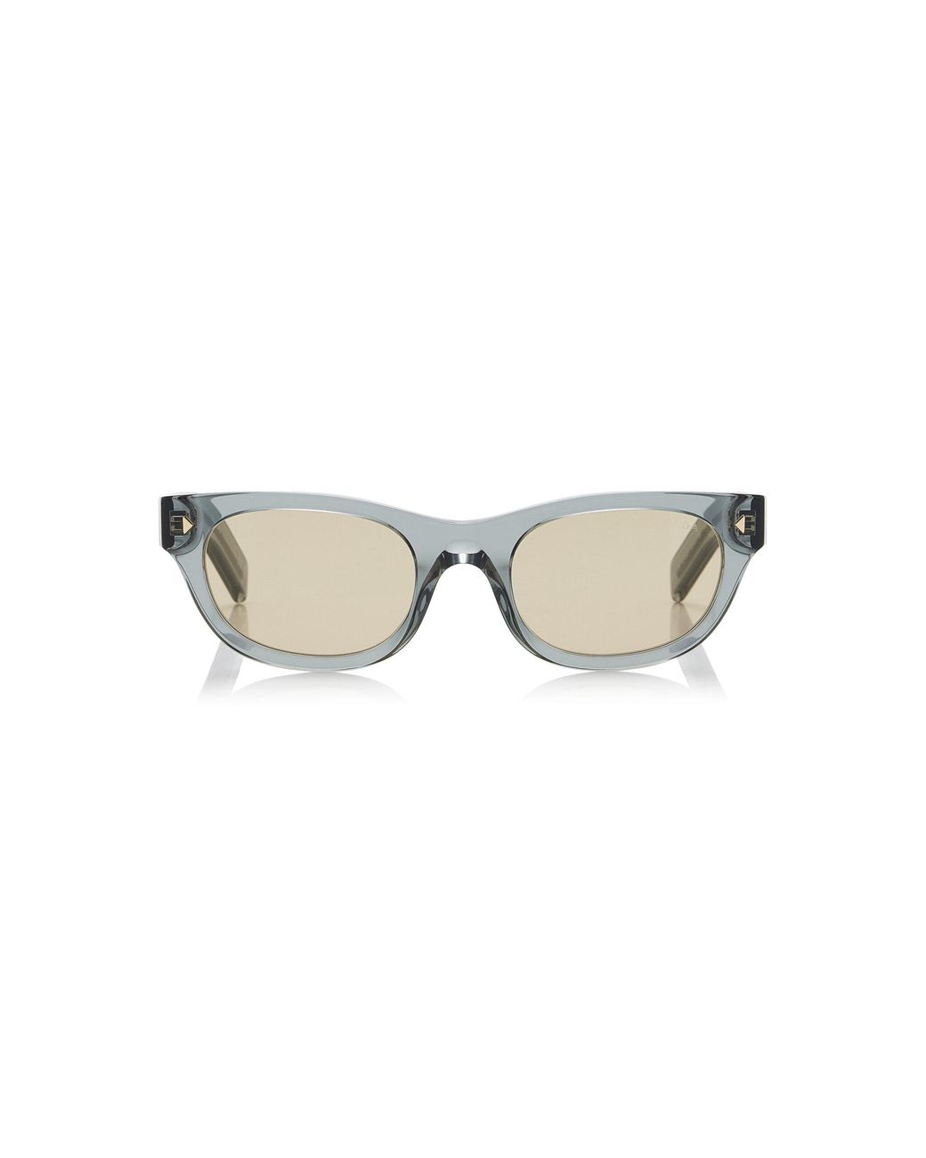 Prada Green Square-Frame Acetate Sunglasses