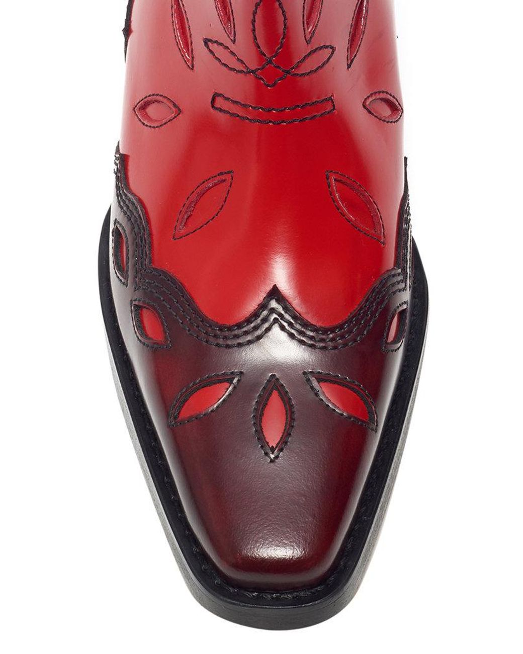 Ganni low texas boots hot sale