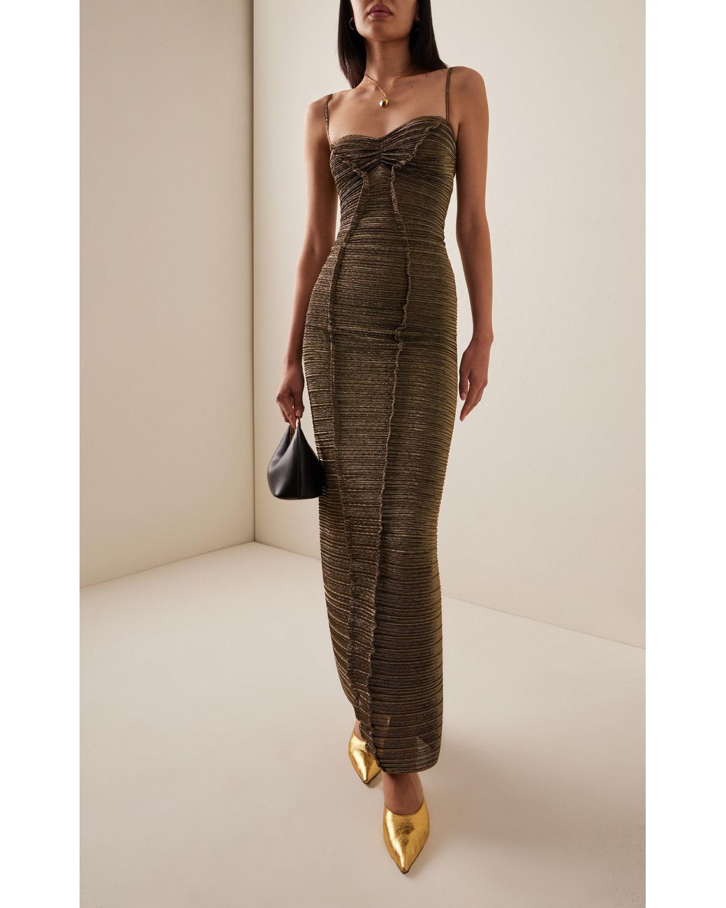 chinese dress ladies Garden Maxi Dress, Black main image 0