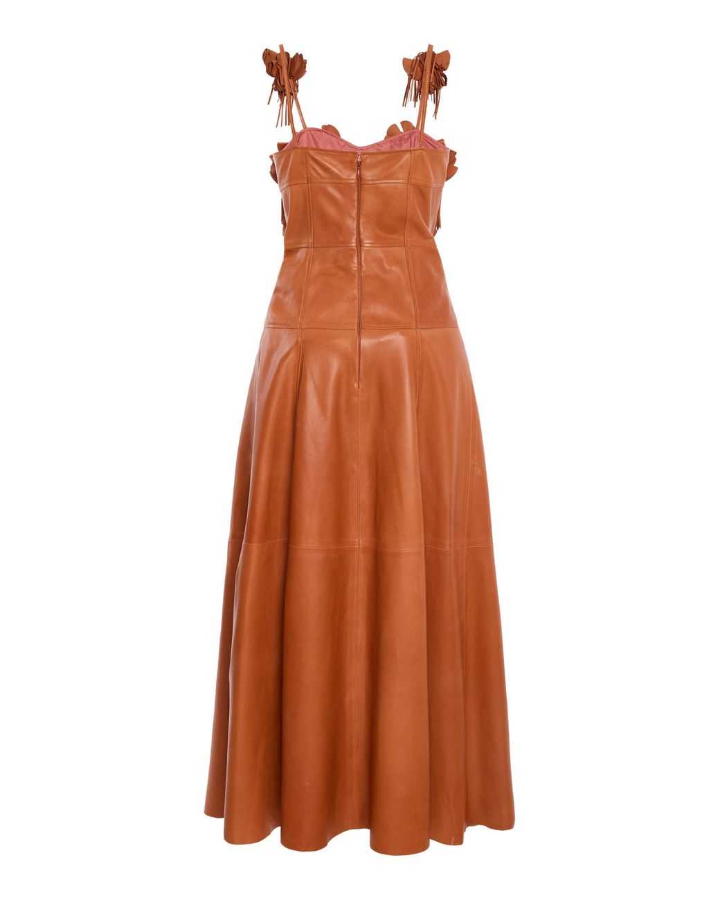 Ulla Johnson Sabrina Leather Midi Dress in Brown | Lyst Canada Ulla Johnson Sabrina Leather Midi Dress in Brown | Lyst Canada