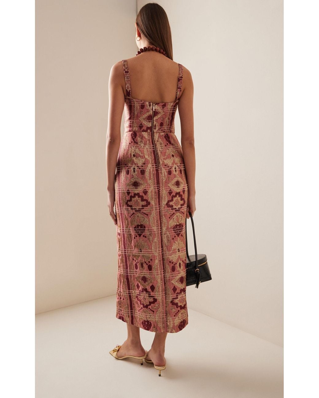 knee length dresses for ladies Johanna Ortiz