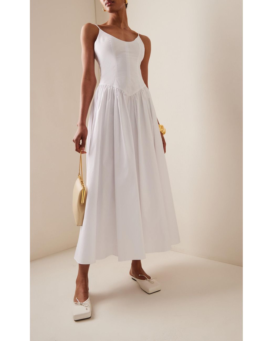 dena drop waist midi dress DINA DRESS