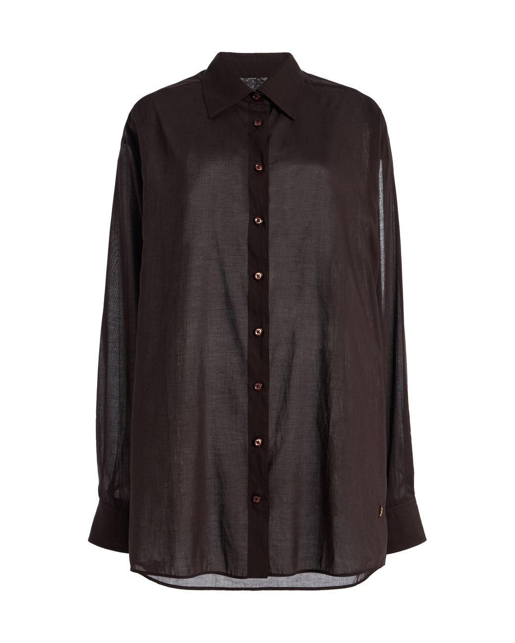 ÉTERNE Black Lucien Cotton Shirt