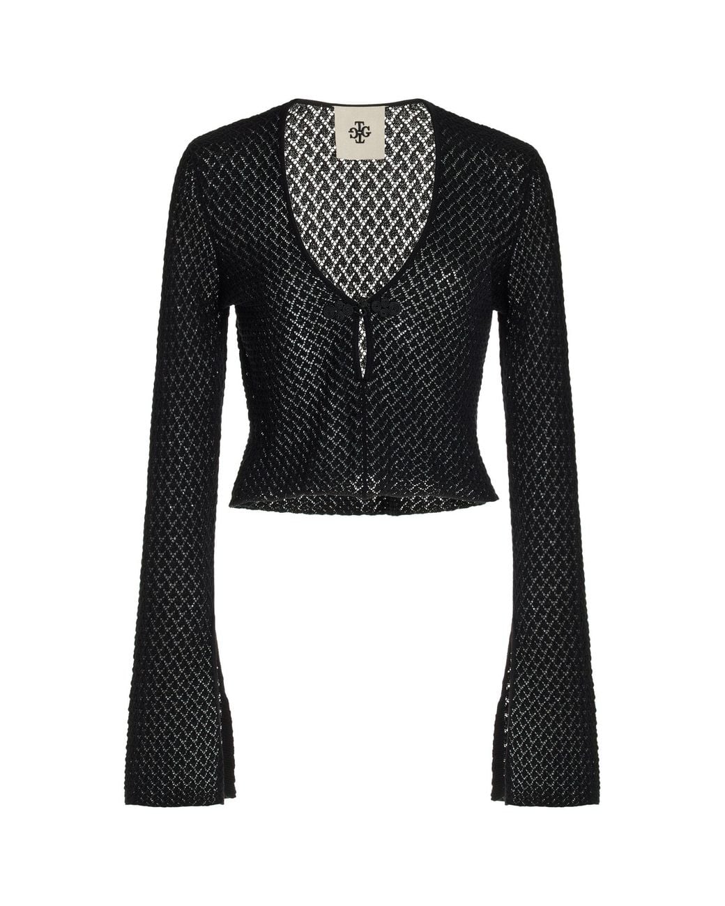 THE GARMENT Black Tanzania Cropped Cotton Top
