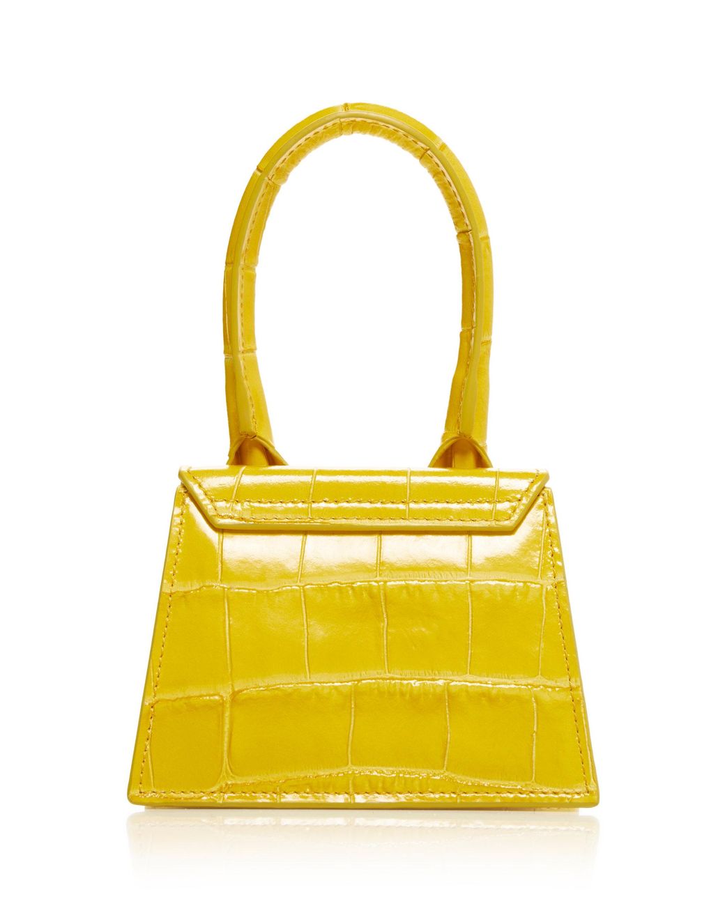 Jacquemus Le Chiquito Leather Mini Bag in Yellow | Lyst UK