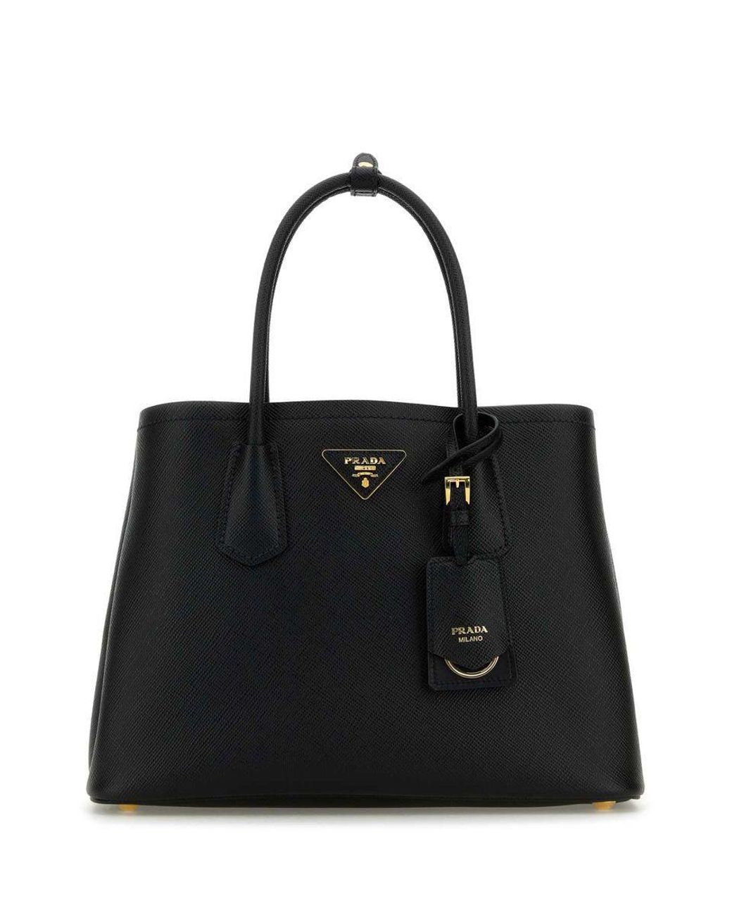 Prada black handbags discount