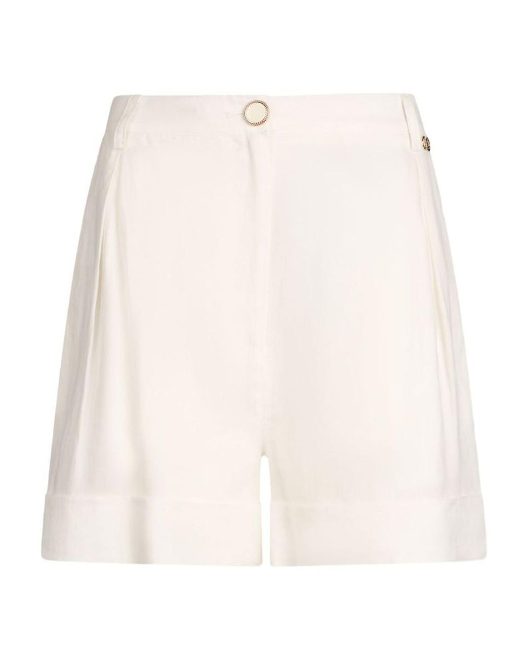 ショートパンツ LIU JO RAMIE' SHORTS Printed ramie shorts colour green | Liu Jo