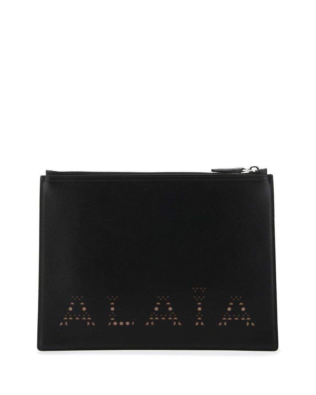 ALAIA AA9P0137J071A995 関税送料込 Alaïa | Nicole Zip black bucket bag | Savannahs
