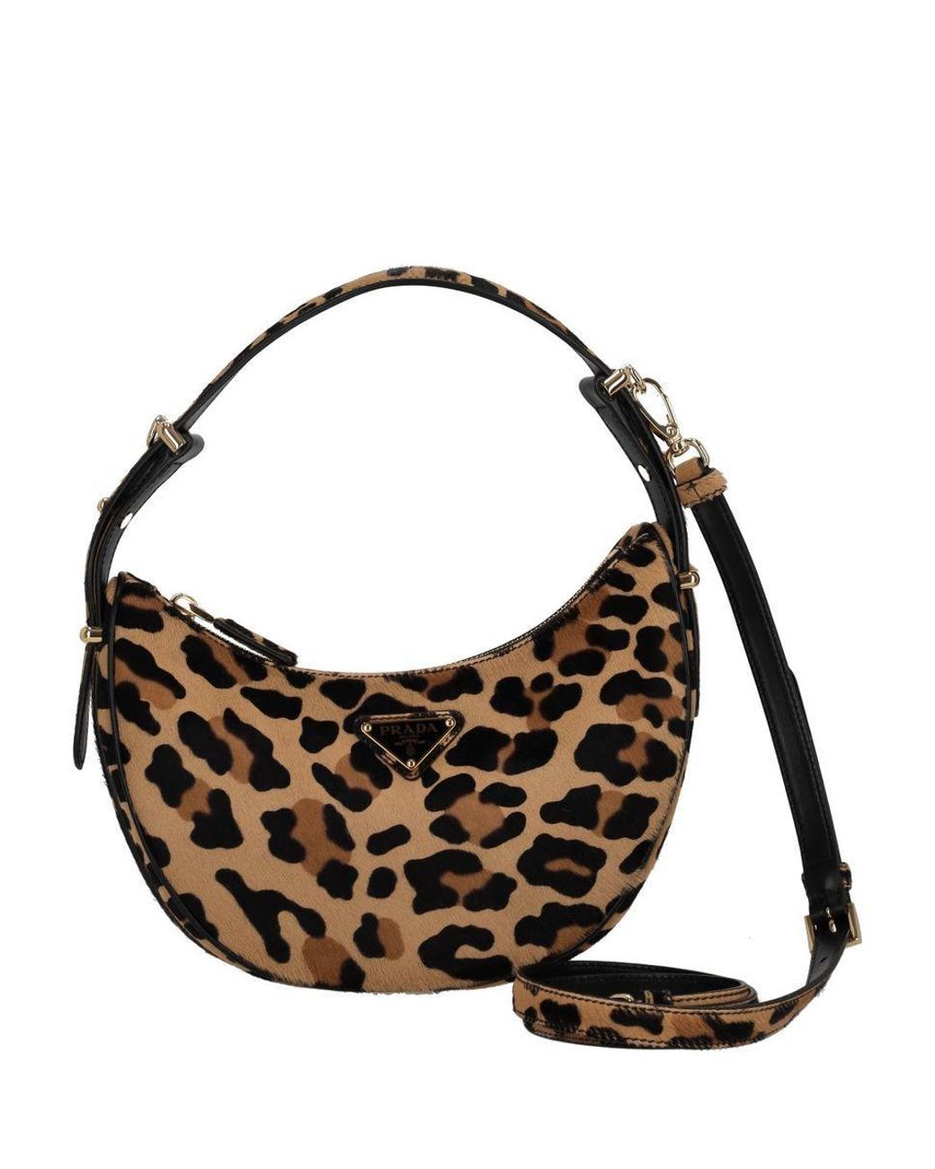【日本入手困難】Prada Arque printed leather shoulder bag Prada Arqué Printed Leather Shoulder Bag | Brown | FARFETCH ZM