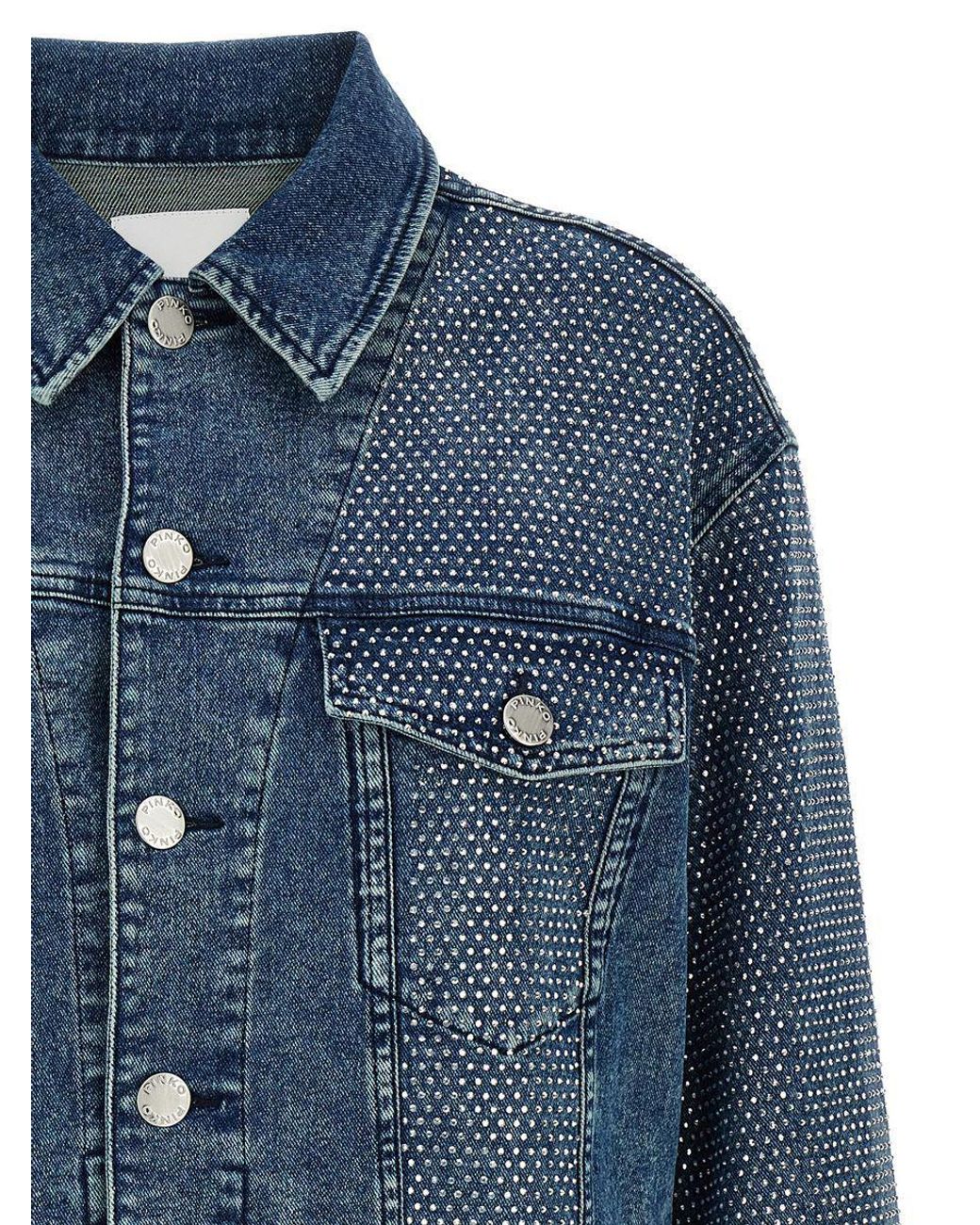 アウターその他 PINKO 'Dakar' denim jacket Blue Pinko 'Dakar' Denim Jacket in Blue | Lyst
