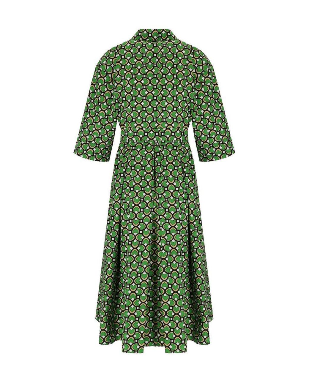 Weekend by Maxmara Varenna Shirt Dress in Green | Lyst UK