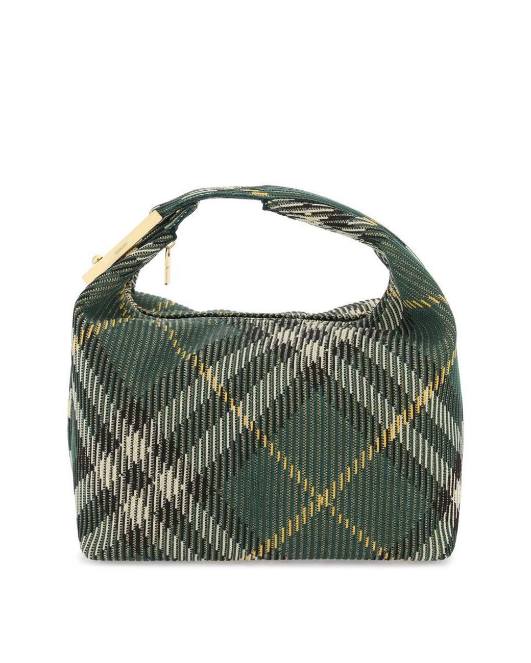 Burberry Medium Peg Bag in Green | Lyst