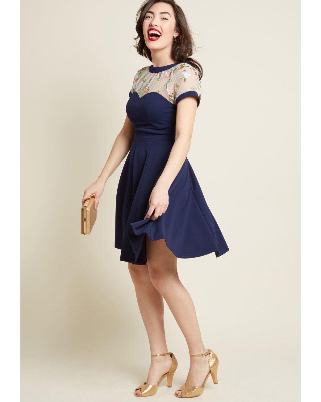 Embroidered Dress 