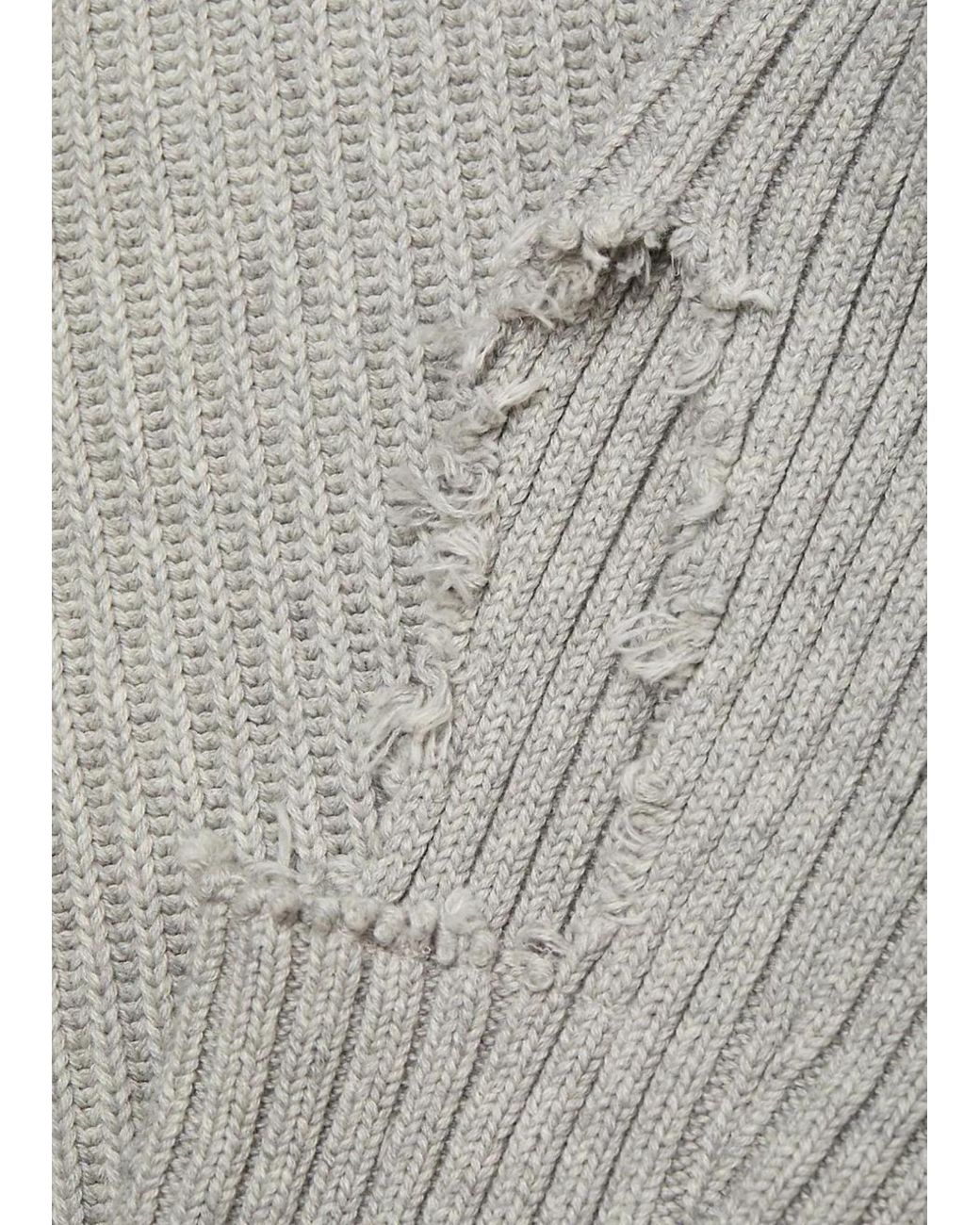 MM6 by Maison Martin Margiela Knit Sweater in White | Lyst