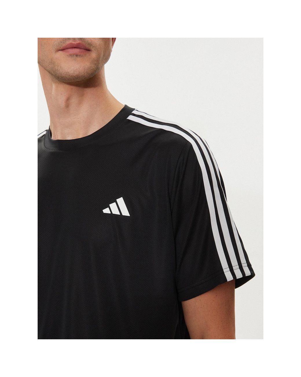 Adidas Technisches T-Shirt Train Essentials 3-Stripes Ib8150 Regular Fit in Black für Herren