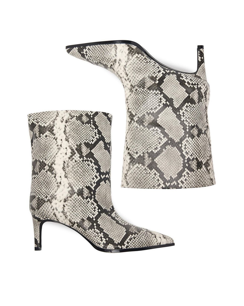 Simplee Gray Stiefeletten -Eo-Lt2728-0701-S