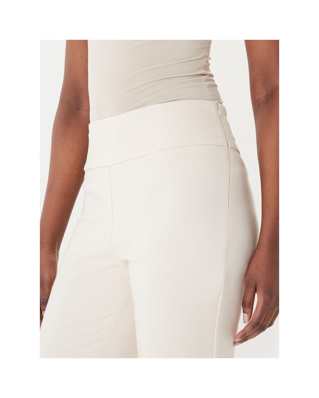 Rinascimento White Stoffhose Cfc0127876003 Slim Fit