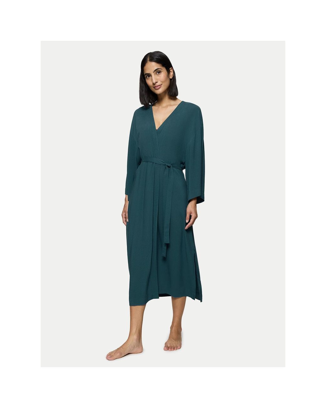 Triumph Green Kimono Beach Mywear 10222618 Relaxed Fit