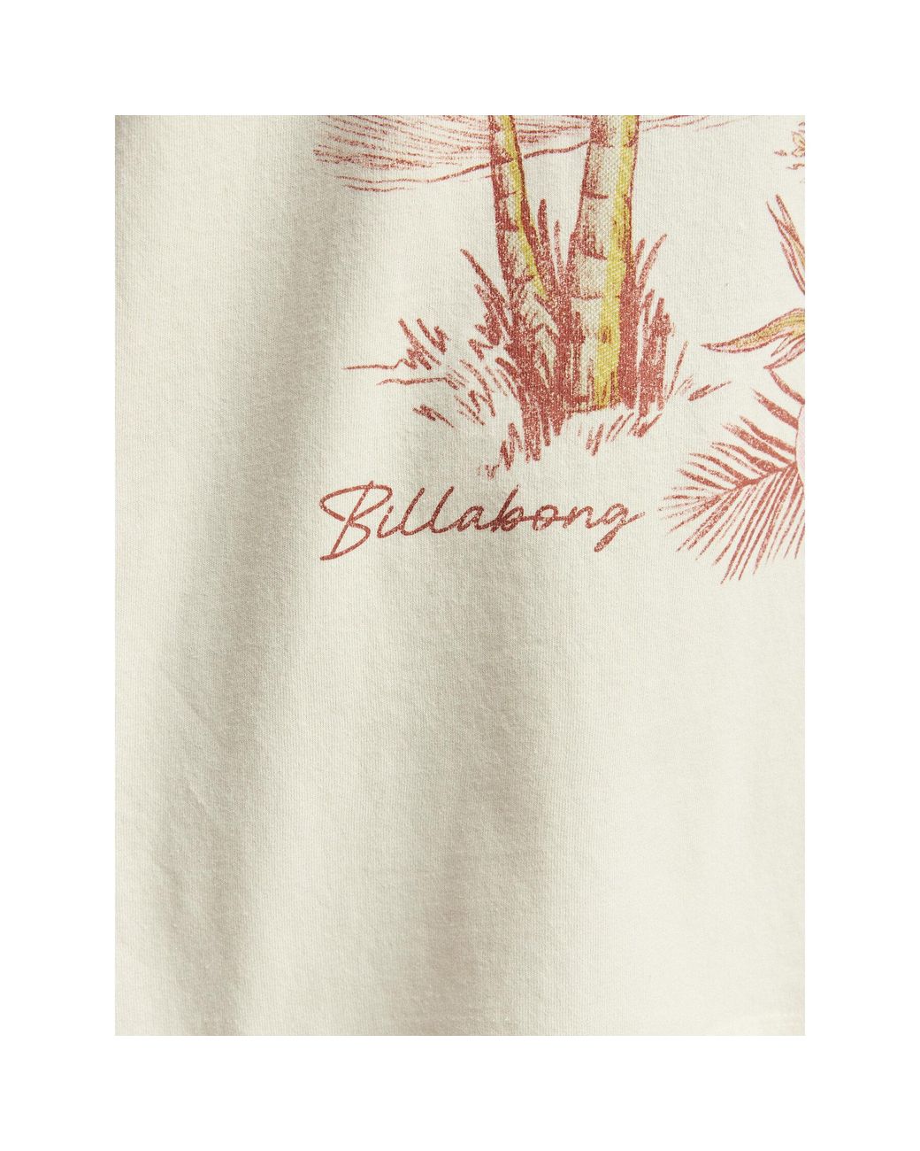 Billabong White T-Shirt Will Find Me Here Ebjzt00582 Loose Fit