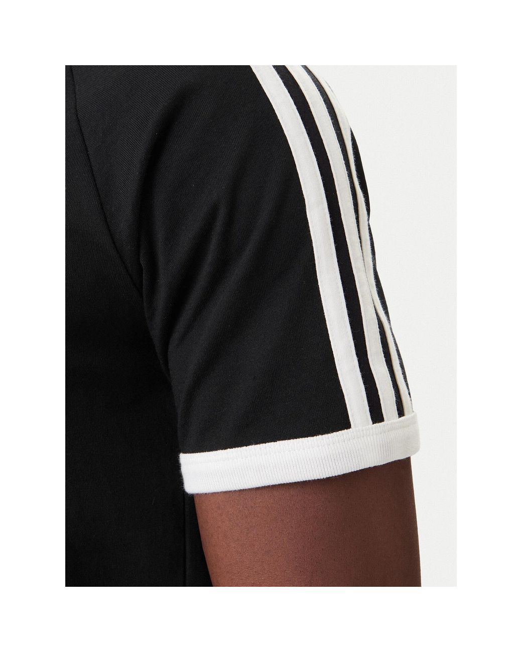 Adidas T-Shirt 3-Stripes Ke3538 Regular Fit in Black für Herren
