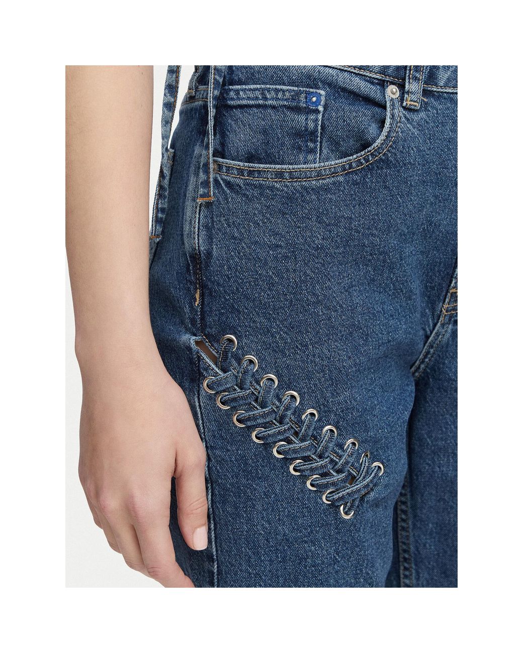 Karl Lagerfeld Blue Jeans B2W10086 Straight Fit