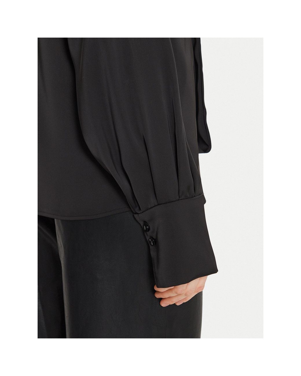 ELEH Black Bluse E00198 Regular Fit