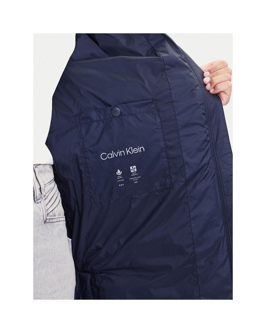 Calvin Klein Blue Daunenjacke Essential Lv047D502G Regular Fit