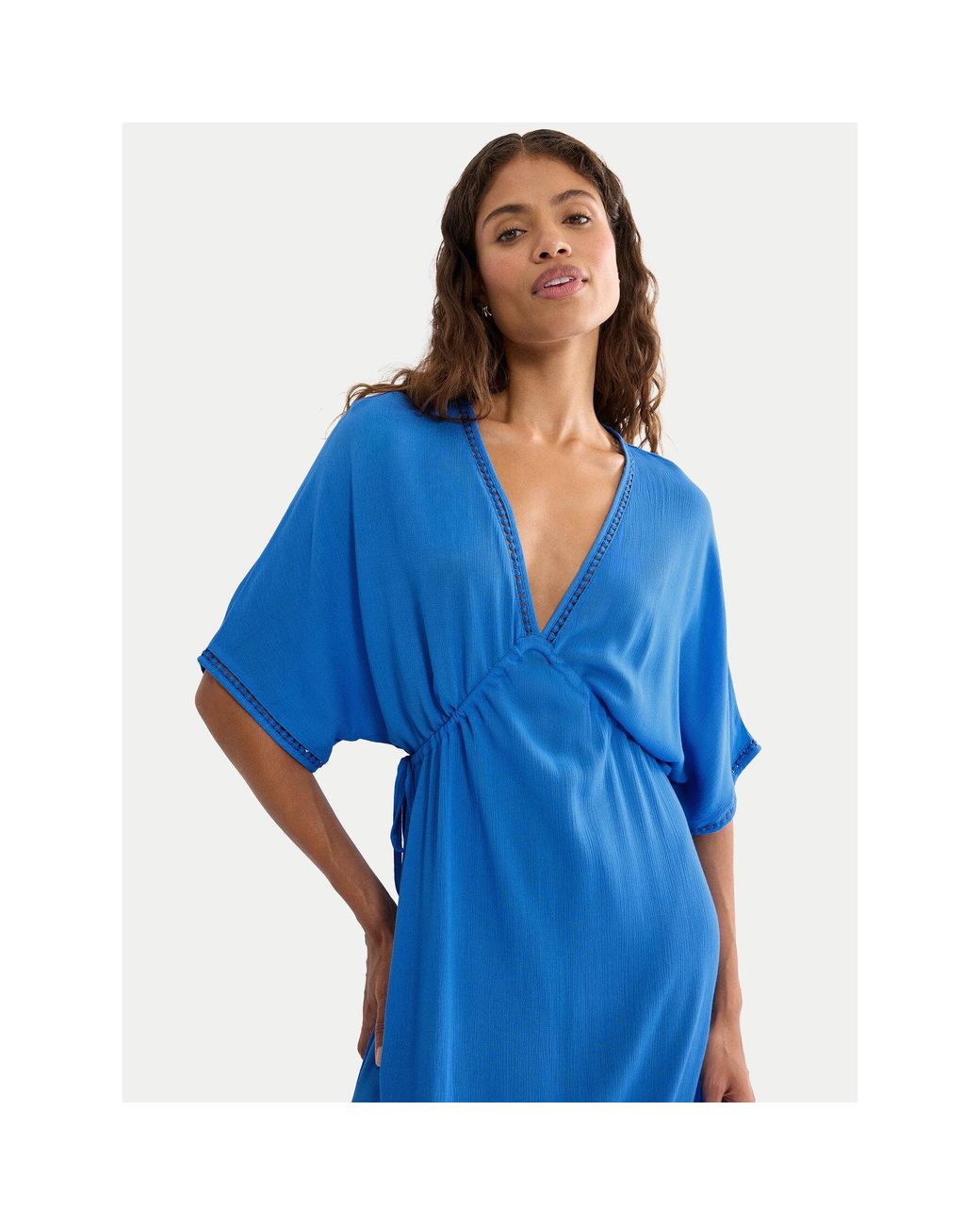 Triumph Blue Strandkleid Beach Mywear 10226462 Relaxed Fit