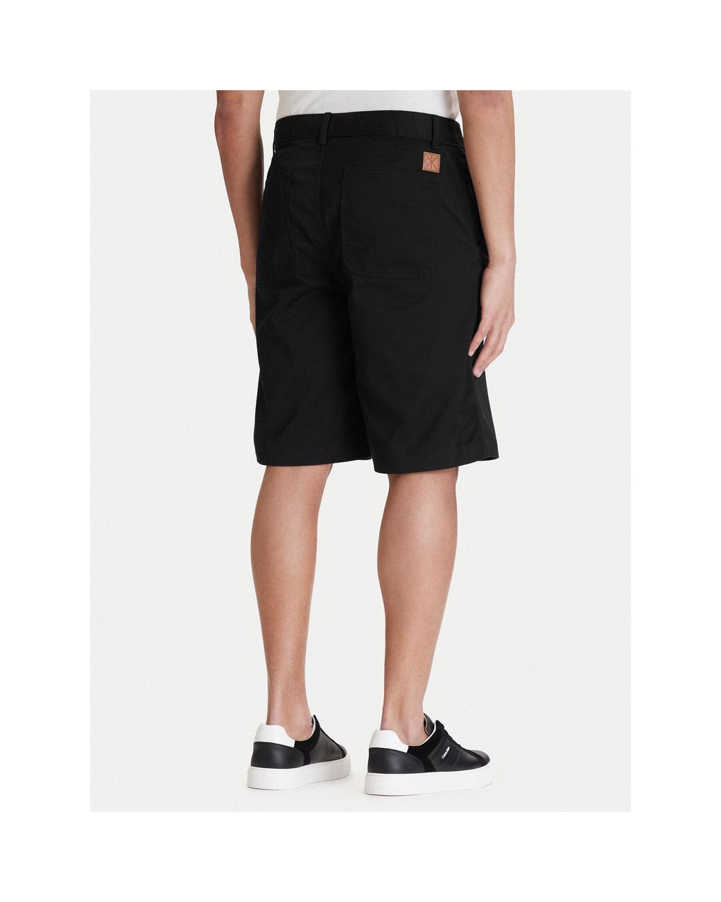 Calvin Klein Stoffshorts 90S Lv04Rd603G Baggy Fit in Black für Herren
