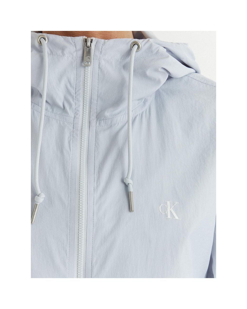 Calvin Klein Blue Windjacke Essential Lv047F507G Regular Fit